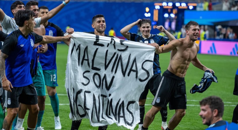 Argentínában ünnepnapot csináltak az angolok legyőzéséből