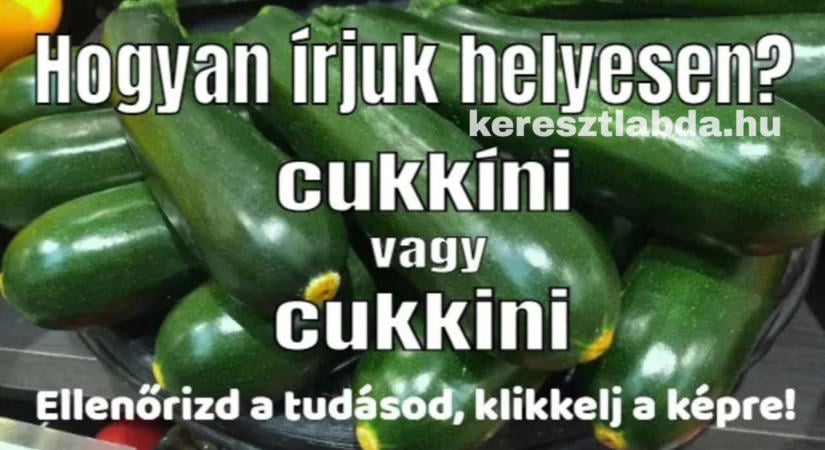 Helyesírás feladat: A konyhai klasszikus, ami betűcsapdát rejt