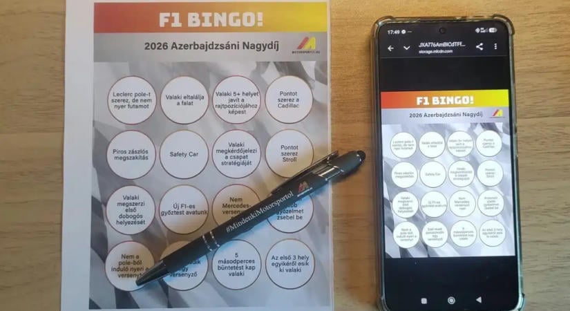 Teszteld a megérzéseidet: Hívd ki a barátaidat egy F1-es Bingóra a hétvégén!