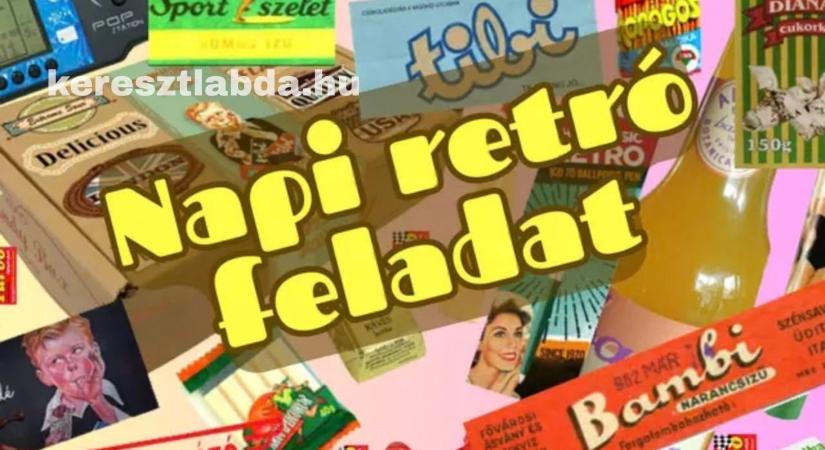 Retró feladat: melyik szelet rejtette a meggyes titkot a Kádár-korszakban?