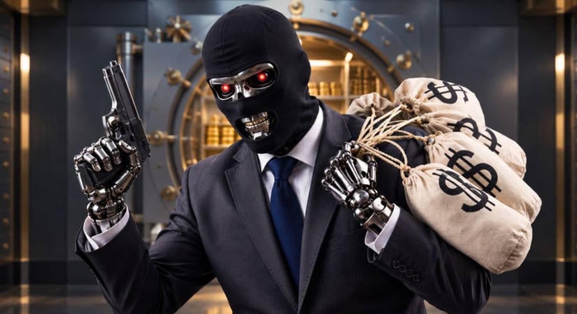 Már bankokba is betörtek a mesterséges intelligenciák - mondjuk mit loptak el azokból