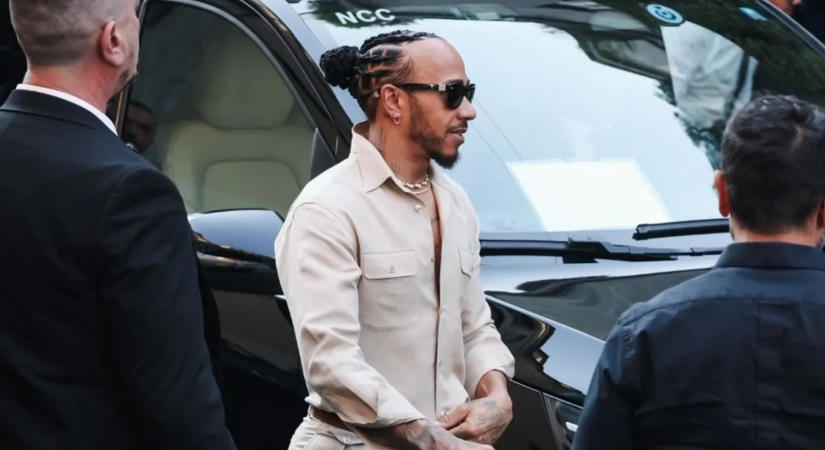 Lewis Hamiltont az öltözködése miatt támadják, Kim Kardashian is szóba került