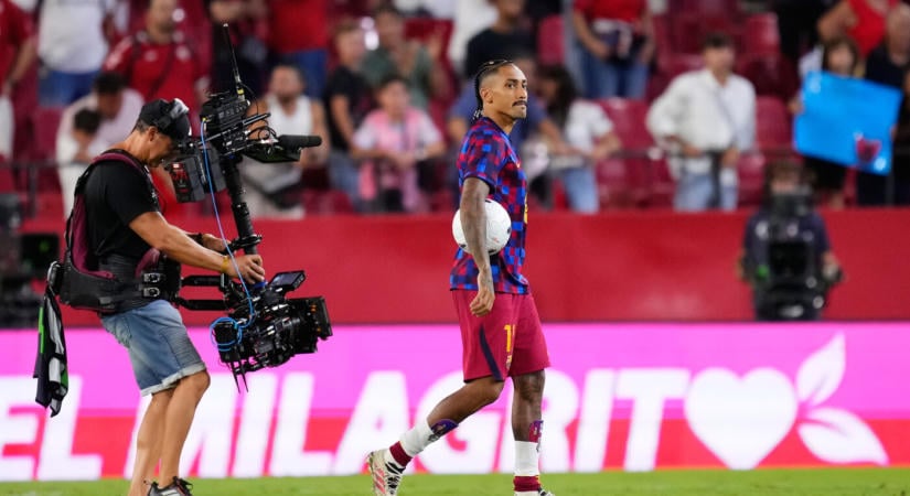 La Liga – Raphinha mesterhármasával fordított Sevillában a Barca