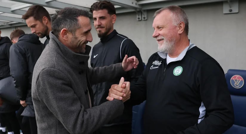 Bognár: Egy percig sem éreztem, hogy kikaphatunk; Erős: Talán a döntetlen reálisabb lett volna