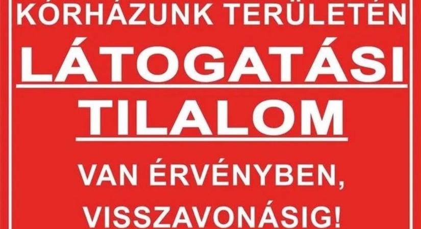Rendkívüli intézkedés a nyíregyházi kórházban: lezárták az egyik részleget a látogatók előtt