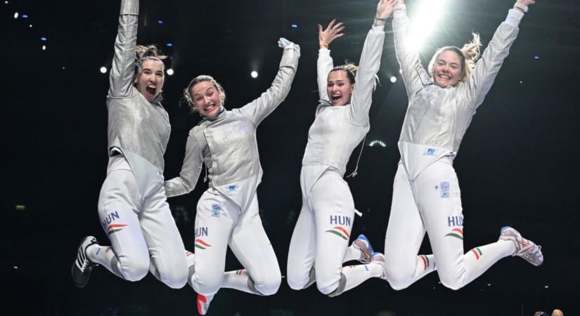 Jövőformálók: A magyar női kardválogatott – Battai Sugár, Katona Renáta, Spiesz Anna és Szűcs Luca