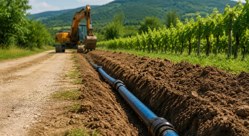 Bővítik a locsolóvíz-hálózatot Bajóton