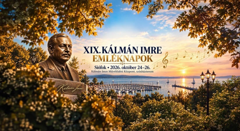 XIX. Kálmán Imre Emléknapok – Három nap az operett varázsában Siófokon