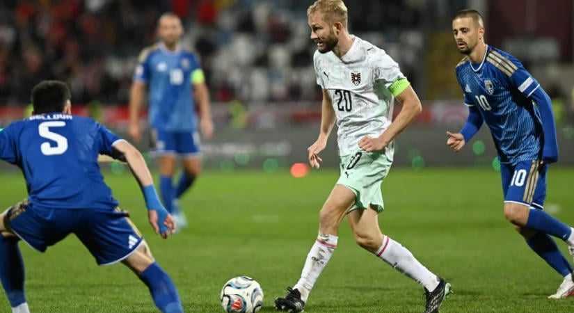 Nemzetek Ligája: Az osztrákok csak döntetlent játszottak Koszovóban