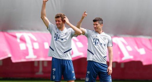 "Lewandowski jobb megoldás, mint Ronaldo." - Thomas Müller