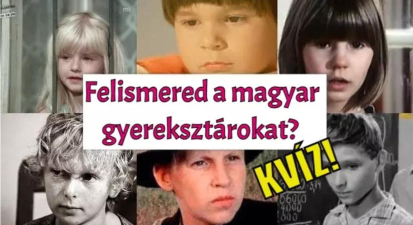 Retró kvíz: Mutasd, mennyire jól emlékszel! Felismered a régi magyar filmek ikonikus gyereksztárjait?