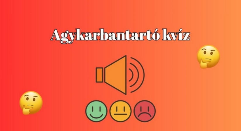 Friss kvízcsomag érkezett - Ha ebben a napi kvízben elérsz legalább 5 pontot, le a kalappal előtted
