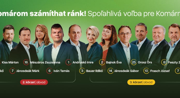 Bemutatta választási programját a Magyar Szövetség komáromi helyi szervezete