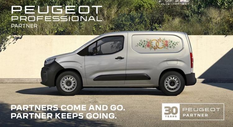 Harmincéves a Peugeot Partner