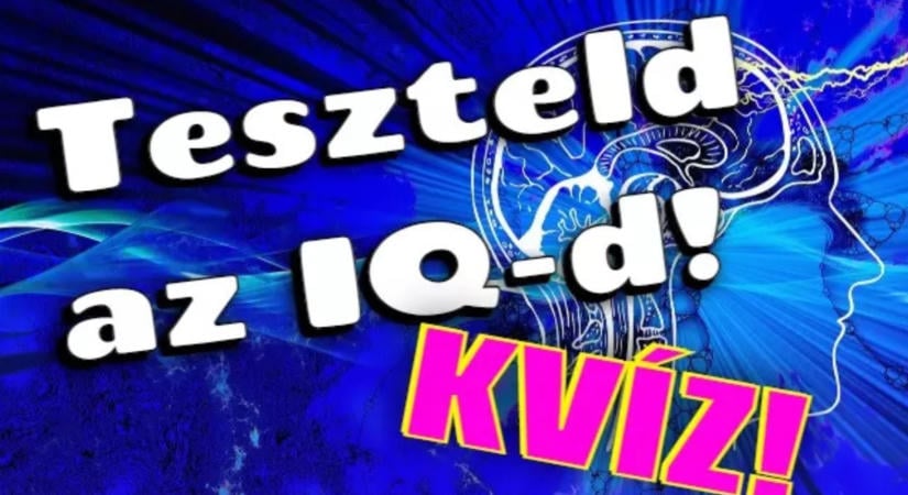 IQ teszt kvíz: 10 IQ-kérdés, semmi bemagolt tudás. Lássuk, hány pontosra sikerül?