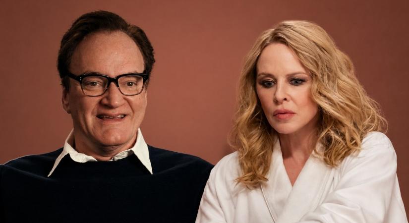 Quentin Tarantino és Kylie Minogue együtt szerepelnek egy új, titokzatos filmben