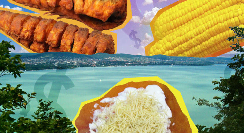 Hekk köret nélkül 5200-ért, sajtos-tejfölös lángos 2600-ért – Már egy strandolás is tízezrekbe kerülhet a Balatonnál
