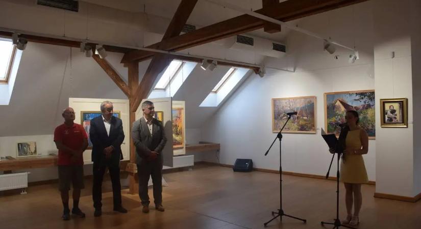 Gogola Zoltán kiállítása Munkácson - Kárpátaljai festőiskola – a megújulás útján