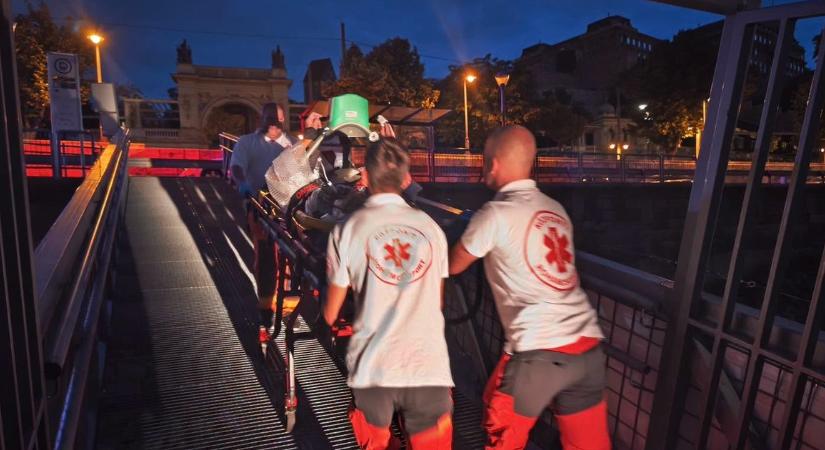 A Dunába esett és elmerült egy középkorú nő a fővárosban - Drámai küzdelem a másodpercekkel