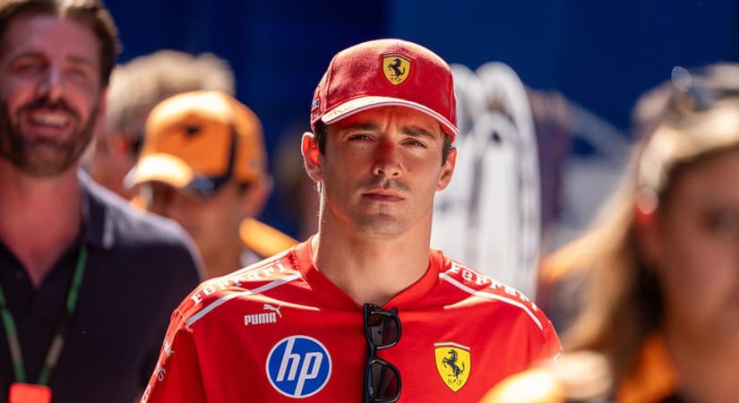 „Volt egy kis látászavarom” – Charles Leclerc megszólalt a brutális monzai balesete után
