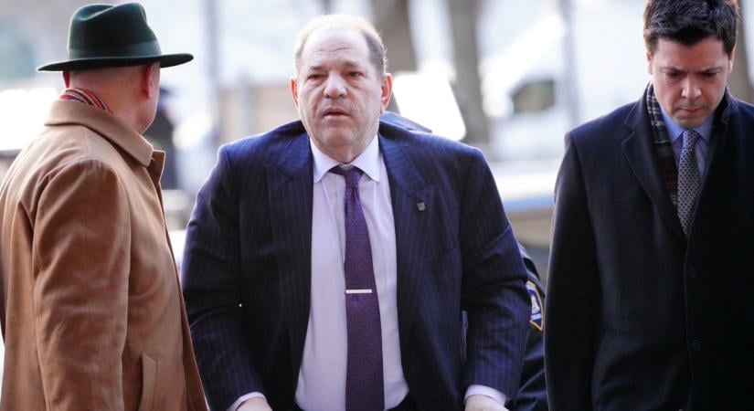 Megvan a jogerős döntés: Harvey Weinstein 15 év börtönt kapott New Yorkban