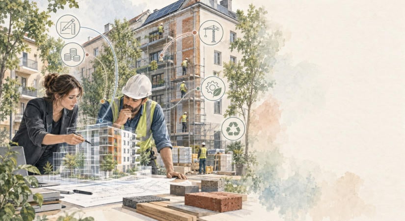 Új játékszabályok az építésgazdaságban – az építési értéklánc átalakulása