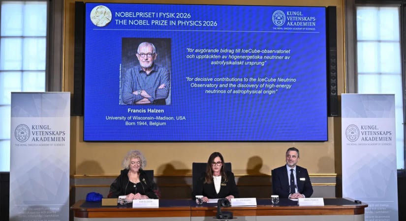 Nobel-díjat ért a testünkön áthatoló szellemrészecskék vadászata