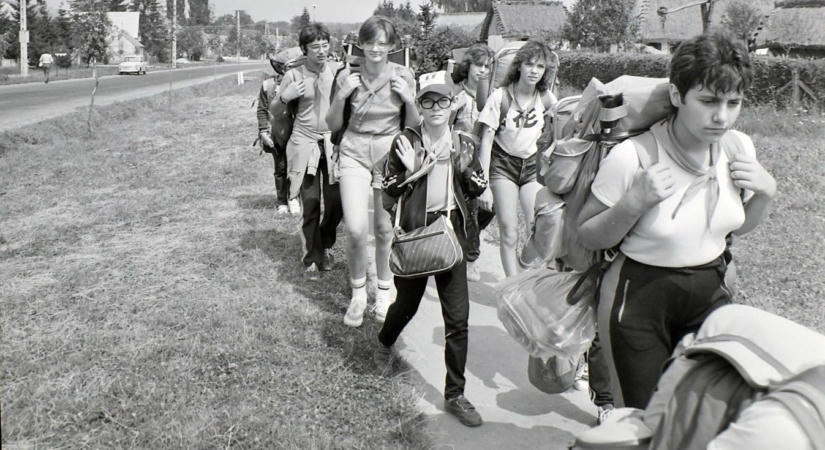 Hőség, hátizsák és 70 kilométer: ilyen volt a somogyi vándortábor 1986-ban