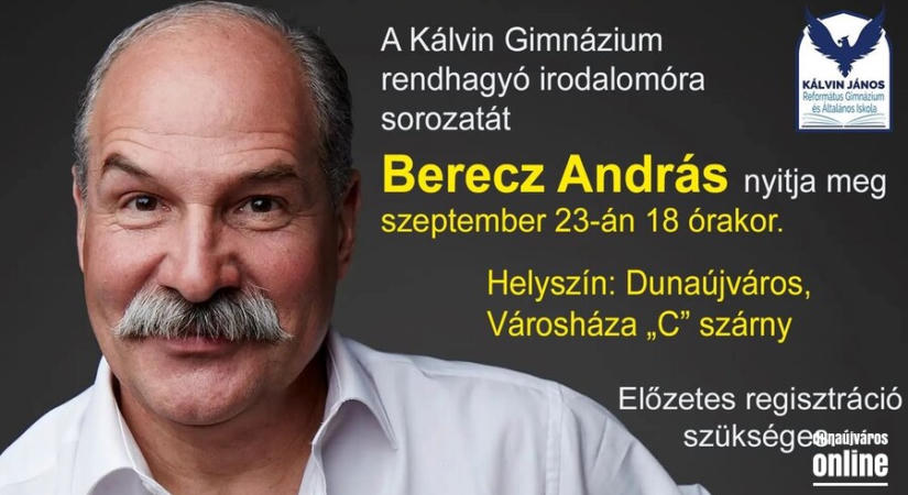 Berecz András estje a Városházán – már lehet regisztrálni!