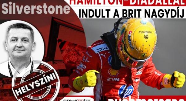 Helyszíni: Hamilton-diadallal indult a Brit Nagydíj