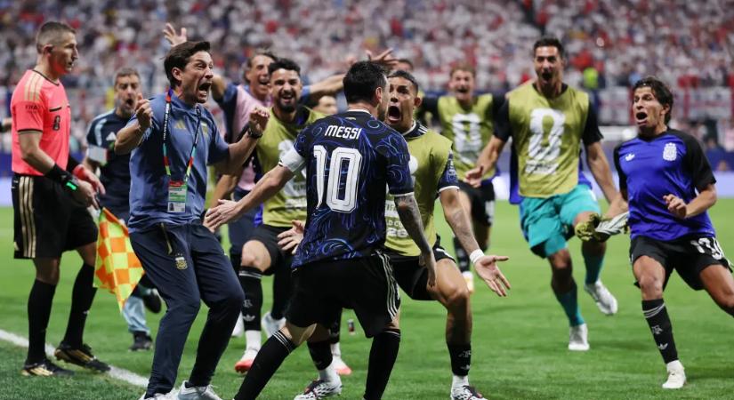 Az argentinok örömükben, az angolok bánatukban terültek ki a vb-elődöntő után