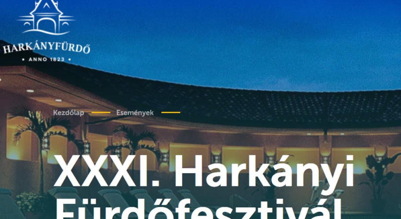 Négynapos fürdőfesztiválra készülnek Harkányban