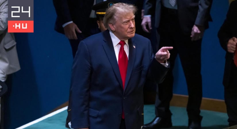 Trump-szorosnak nevezte át egy térképen az amerikai elnök a Hormuzi-szorost, amelynek lezárását az általa indított háború idézte elő