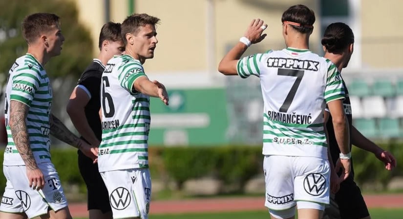 Felkészülés: a Ferencváros simán nyert a Soroksár ellen