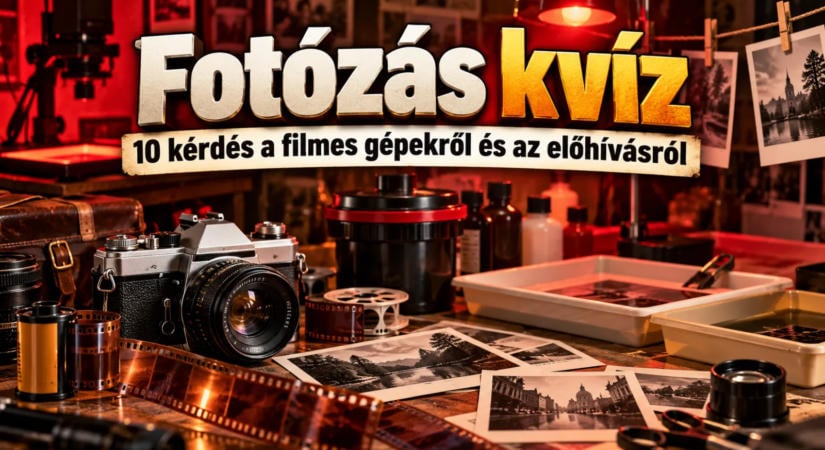 Fotózás kvíz: 10 kérdés a filmes gépekről és az előhívásról