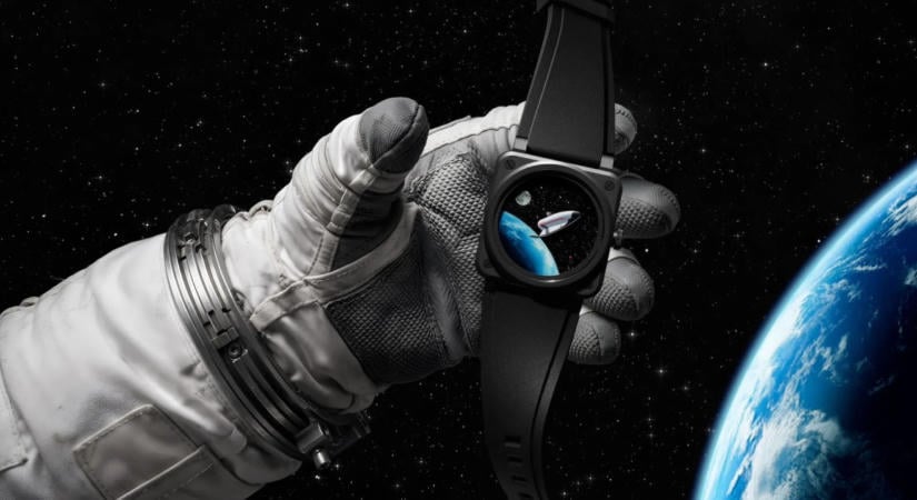 Űrhajó mutatja az időt a Bell & Ross formabontó óráján