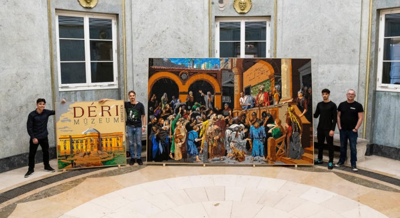 Újra Debrecenben az ország legnagyobb LEGO művészeti alkotása