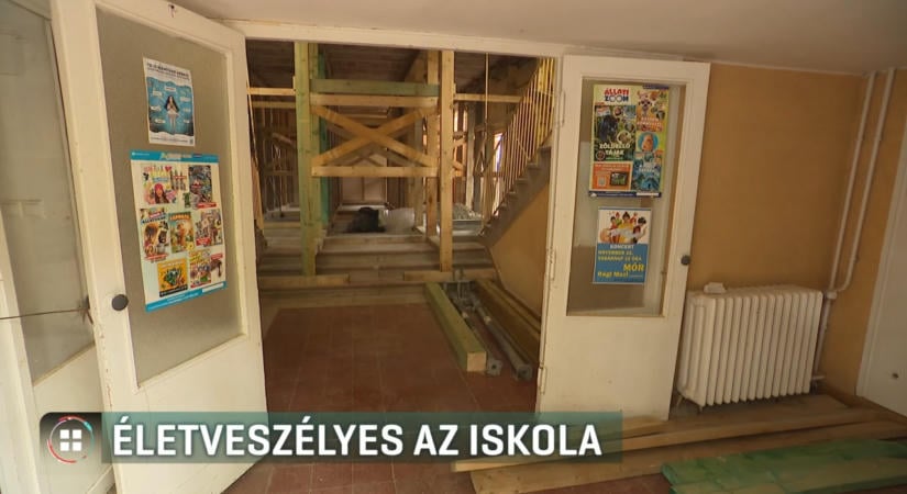 Életveszélyessé vált a kincsesbányai iskola, 150 gyereknek kell ideiglenes tantermeket kialakítani
