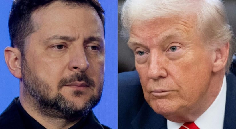 Zelenszkij Trump kirohanásaira azt válaszolta, hogy „nehéz kezelni” azokat