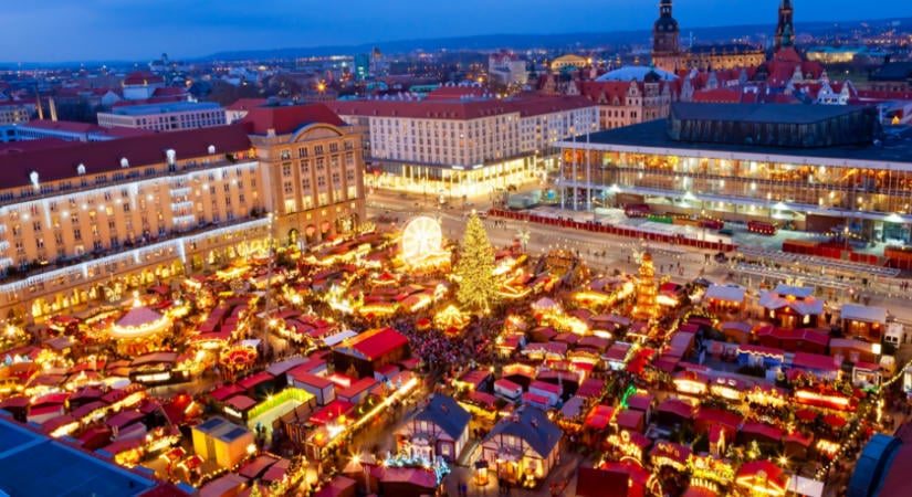 Ha idén egyetlen adventi vásárért utaznál el, a közel 600 éves drezdai Striezelmarkt legyen az úti célod!