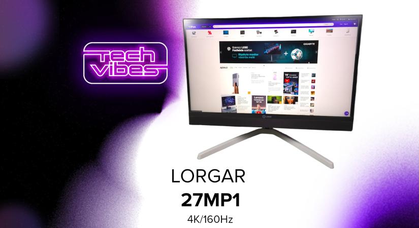 Meglepő 4K-s Mini LED monitor erényekkel és pár aránytalansággal - LORGAR 27MP1 - Tech Vibes
