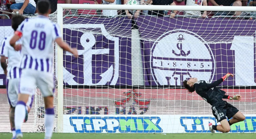 Négyet vágott Kisvárdán és a tabella élére ugrott az Újpest – fotókon a hatgólos meccs legjobb pillanatai