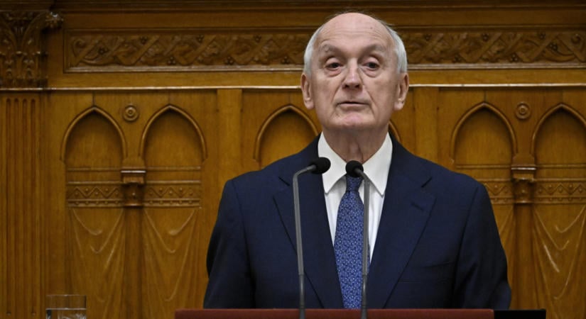 Nem tágít Baka András: kitart a jelöltje mellett az államfő Magyar Péterék tiltakozása ellenére is
