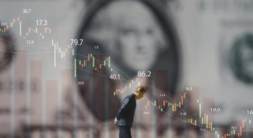 Gyengült a forint a dollárral szemben