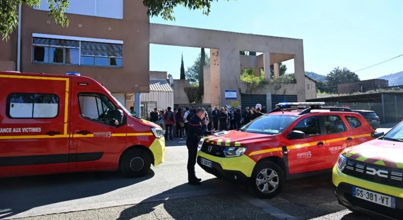 Lövöldözés volt egy dél-franciaországi iskolában