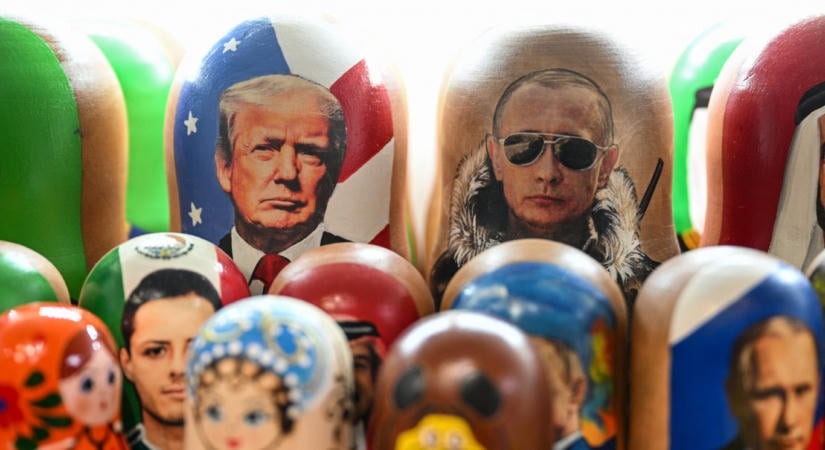 Trump eddig se volt ellenséges Putyinnal, de most már végképp nem is titkolja, kinek az oldalán áll