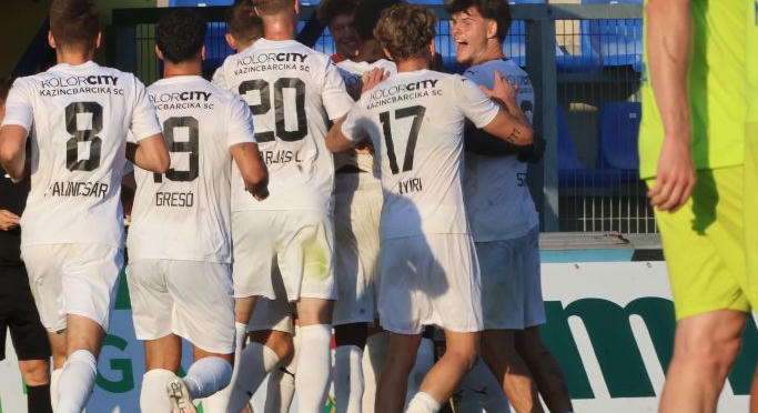 A 95. percben mentett pontot a Kazincbarcika