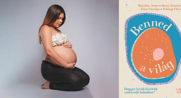 Az anya-magzat kapcsolatról jelenik meg könyv Orvos-Tóth Noémi kiadójánál