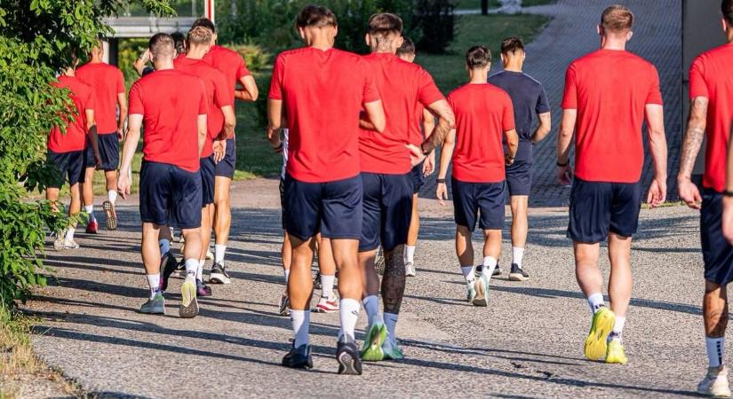 Kemény meló! Pazar felvételeken a Szpari ausztriai edzőtábora, mutatjuk