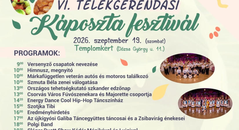 Telekgerendási Káposzta Fesztivál 2026